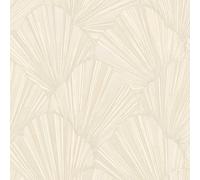 Gb 33337 Allegra Geometric Cream Wallpaper By Belgravia