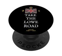 GB BRITISH PATRIOT PRIDE PROUD UK BRITAIN TAKE THE LOWE ROAD PopSockets Adhesive PopGrip