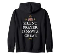 GB BRITISH PATRIOTS PROUD UNITED KINGDOM PRIDE SILENT PRAYER Zip Hoodie