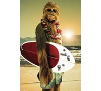 GB eye 61 x 91.5 cm Star Wars Chewie Surf Maxi Poster