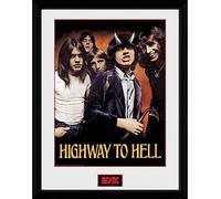 GB eye AC/DC Highway to Hell 30 x 40cm Framed Collector Print