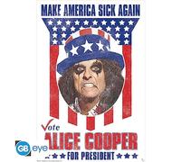 GB eye Alice Cooper Cooper for President 61 x 91.5cm Maxi Poster