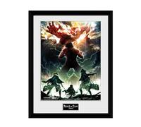 GB eye Attack On Titan Key Art 30 x 40cm Framed Collector Print