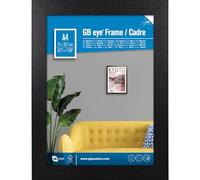 GB Eye Contemporary Wooden Black Picture Frame - A4-21 x 29.7cm