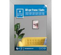 GB Eye Contemporary Wooden Silver Picture Frame - A4-21 x 29.7cm