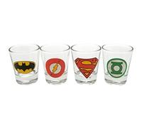 GB eye DC Comics Justic League Shot Glasses - Set of 4