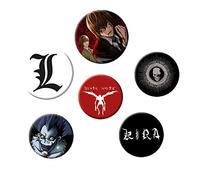 GB eye Death Note Mix Badge Pack
