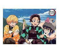 GB eye Demon Slayer Tanjiro, Zenitsu, Inosuke 61 x 91.5cm Maxi Poster