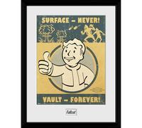 Gb Posters Fallout Vault Forever 30X40Cm Framed Collector Print