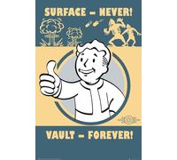 GB eye Fallout 4 Vault Forever 61 x 91.5cm / 24.2 x 35.8 inches Maxi Poster - Shipped Rolled - Art Poster - Wall Posters - Posters & Prints