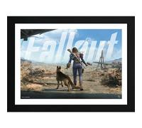 Gb Posters Fallout Sole Female Survivor 30X40Cm Framed Collector Print