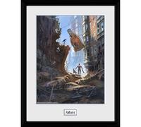 GB Eye Fallout Street Scene 30 X 40Cm Framed Collector Print