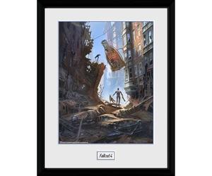 GB eye Fallout Street Scene 30 x 40cm Framed Collector Print
