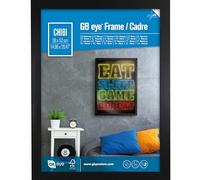GB eye FMCBA1BK Contemporary Photo Frame, Black Wood - Chibi - 52 x 38 cm