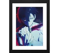 GB Eye Framed Art Print | Solo Leveling Jinwoo 30 x 40cm | Wall Art | Poster