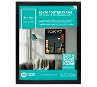 GB Eye Contemporary Wooden Black Picture Frame - 50 x 70cm