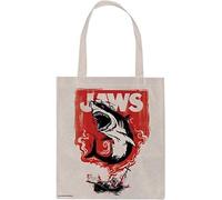 GB eye Jaws Fire Cotton Tote Bag