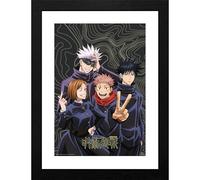 GB eye Jujutsu Kaisen Team Picture 30 x 40cm Framed Collector Print