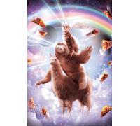 GB Eye Llama Cat Sloth Pizza Stack 61 X 91.5Cm Maxi Poster