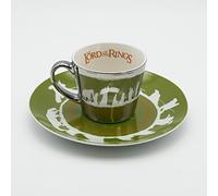 The Lord of The Rings Fellowship Collectors Plate & Mirror Mug Set