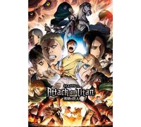 GB eye LTD Attack On Titan Season 2 Collage Key Art Maxi Poster Wood Various 65 x 3.5 x 3.5 cm