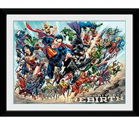 GB eye LTD, DC Universe, Rebirth, Framed Print 30x40cm, Wood, Various,
