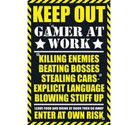 GB eye Ltd GN0426 , Gaming, Keep Out, Maxi Poster, 61 x 91.5 cm, Paper, Multi-coloured