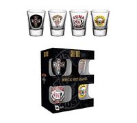GB eye LTD, Guns and Roses, Mix, Shot Glasses, Multi-Colour, 6 Count (Pack of 1)