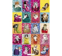 GB eye Ltd, Keith Kimberlin, Cat Collage, Maxi Poster, (61x91.5cm) GN0330