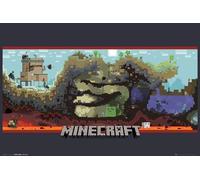 GB eye LTD, Minecraft, Underground, Maxi Poster, 61 x 91.5 cm, Wood, Multi-Colour