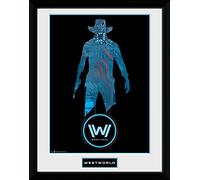GB eye LTD, Westworld, Silhouette, Framed Print 30x40cm, Wood, Various,