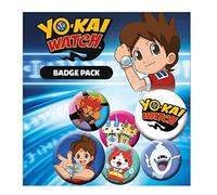 GB eye LTD, Yokai Watch, Mix, Badge Pack, Aluminum, Multi-Colour, 14 x 0.3 x 10 cm