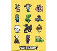 GB eye "Minecraft, Characters Maxi Poster, Multi-Colour, 61 x 91.5 cm