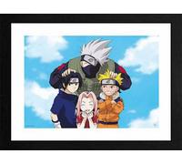 GB Eye Naruto Photo Team 7 30 X 40Cm Framed Collector Print
