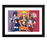 GB eye - NARUTO SHIPPUDEN Framed Print for Adults and Children