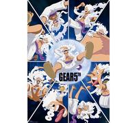 GB eye One Piece Gear 5th Looney Exclusive 61 x 91.5cm / 24.2 x 35.8 inches Maxi Poster - Shipped Rolled - Art Poster - Wall Posters - Posters & Prints
