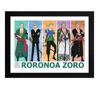 GB eye One Piece Pirate Hunter Zoro 30 x 40cm Framed Collector Print