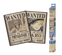 GB eye - One Piece Set of 2 Chibi Posters Wanted Sabo & Ace
