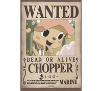 GB eye One Piece Wanted Chopper 61 x 91.5cm Maxi Poster