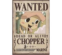 GB eye One Piece Wanted Chopper 61 x 91.5cm Maxi Poster