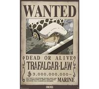 GB eye - ONE PIECE Wanted Law Wano Poster (91.5 x 61 cm)