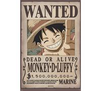 GB Eye One Piece Wanted Luffy New 2 61 X 91.5Cm Maxi Poster