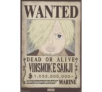 GB eye One Piece Wanted Sanji Wano 61 x 91.5cm / 24.2 x 35.8 inches Maxi Poster - Shipped Rolled - Art Poster - Wall Posters - Posters & Prints