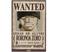 GB eye One Piece Wanted Zoro Wano 61 x 91.5cm / 24.2 x 35.8 inches Maxi Poster - Shipped Rolled - Art Poster - Wall Posters - Posters & Prints