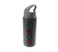 GB eye Playstation Button Aluminium Drink Bottle, Multi-Colour