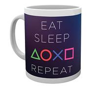 GB eye PlayStation Eat Sleep Repeat Mug