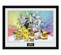 GB eye Pokémon Eevee 30 x 40cm Framed Collector Print