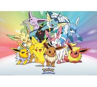 GB eye Pokémon Eevee 61 x 91.5cm / 24.2 x 35.8 inches Maxi Poster - Shipped Rolled - Art Poster - Wall Posters - Posters & Prints
