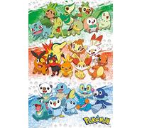 GB eye Pokémon First Partners 61 x 91.5cm Maxi Poster