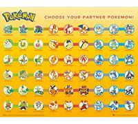 GB eye "Pokemon, Partner Pokemon Mini Poster, Multi-Colour, 40 x 50 cm